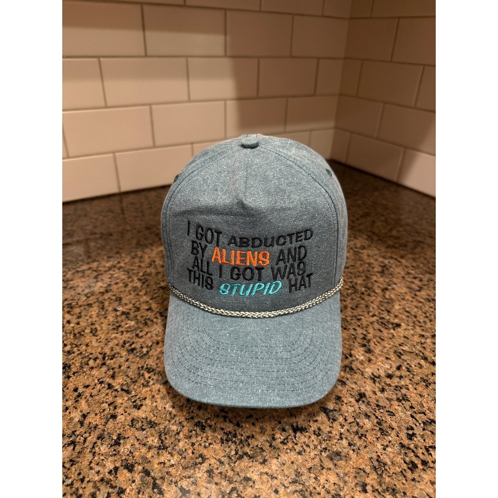 I Got Abducted by Aliens COBRA Trucker Hat Snapback